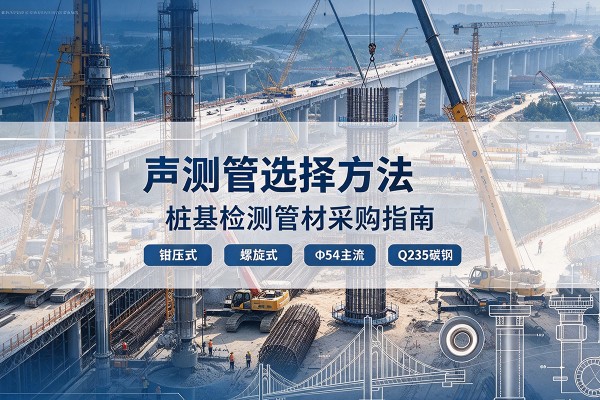 炎陵声测管选型标准