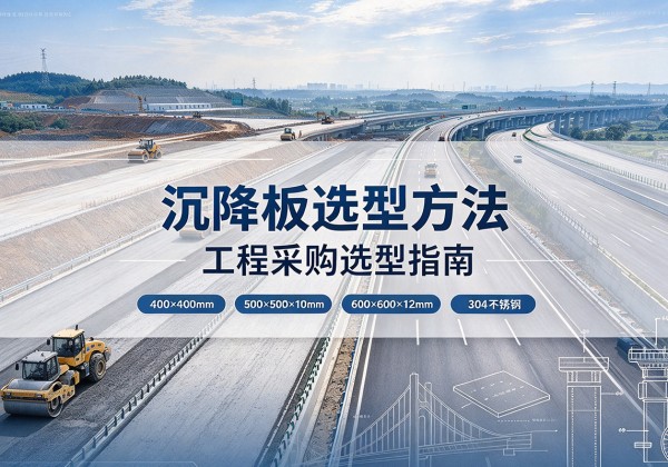 炎陵沉降板选择方法